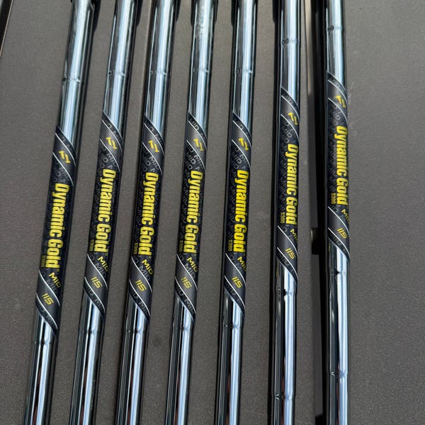 Srixon ZXi5 Forged Iron Set, 5i-AW, Dynamic Gold Mid 115 Stiff