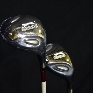 SLAZENGER RAW DISTACE 3 WOOD 4 HYBRID SET LADIES FLEX, RIGHT HANDED, NEW GRIP
