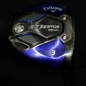 CALLAWAY BIG BERTHA REVA 3 WOOD, SHAFT 42 IN, WOMEN FLEX, RIGHT HANDED