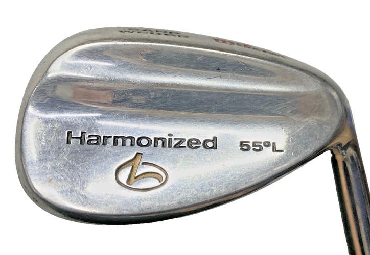 Wilson Harmonized Sand Wedge 55 L RH Stiff Flex Steel 35" New Jumbo Grip