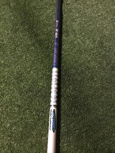 Graphite Design Tour AD VR-6 Stiff Blue Driver Shaft (43.75) Taylormade No Grip