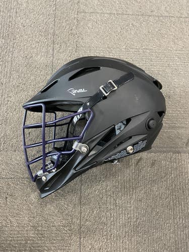Used Stx Rival Lacrosse Helmet Black One Size 11614-s000237913