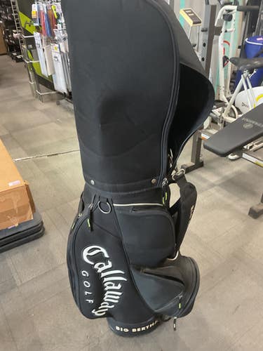 Used Callaway Big Bertha Staff Bag Mens Cart Bag Black 11614-s000237889