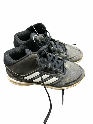 Used Adidas Baseball Cleats Bb Sb Cleats Black Junior 01.5 11613-s000183647