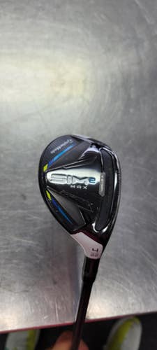 Used Taylormade Sim 2 Max Mens Hybrid Club Rh 4 Hybrid 11497-s000158542