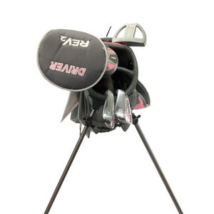 Used Maxfli Rev 2 6 Pc Jr Package Set Rh Grey And Pink 6 Piece 11347-s000270587