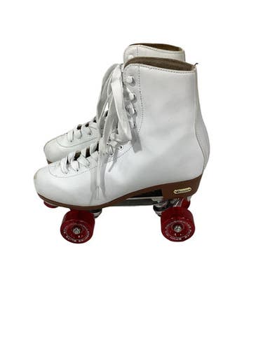 Used Chicago Chicago Quad Skates Senior Roller Quad Skates White Senior 11 11347-s000270581