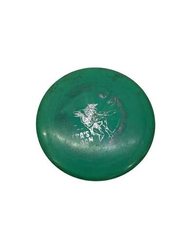 Used Discmania Zetas Moon Disc Golf Driver Green 11347-s000270558