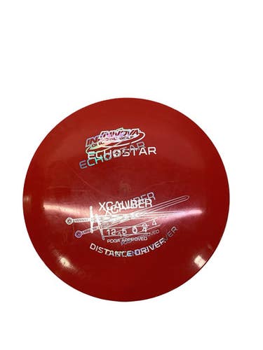 Used Innova Echostar Xcaliber Disc Golf Driver Red 11347-s000270544