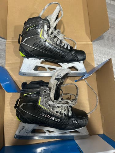 2021 Bauer Elite Hockey Goalie Skates FIT 2 SIZE 7 (Used)
