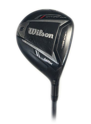 Wilson Staff DYNAPWR Max 15* 3 Fairway Wood Graphite UST Mamiya LINQ M40X 6F3