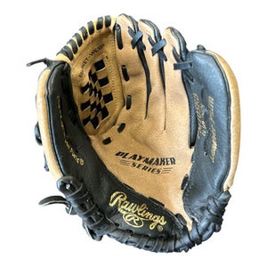 Used Rawlings Playmaker Series Bb Sb Glove Rh Throw Black 10 1 2" 11450-s000522245