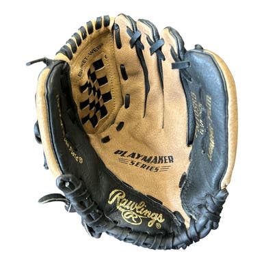 Used Rawlings Playmaker Series Bb Sb Glove Rh Throw Black 10 1 2" 11450-s000522245