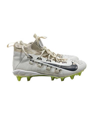 Used Nike Lax Cleats Mens White Senior 8 11847-s000036135