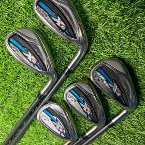 Callaway - XR Os - IRON SET 7-Pw+Sw - Graphite - Lady Flex - RH