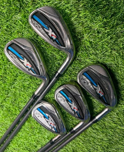 Callaway - XR Os - IRON SET 7-Pw+Sw - Graphite - Lady Flex - RH