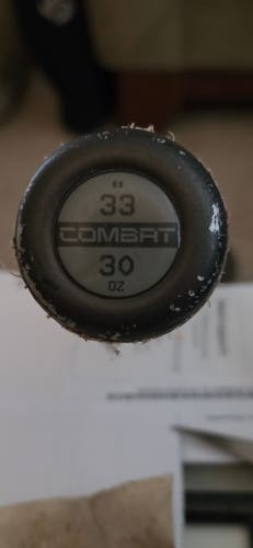 2025 Combat MFG Spec A1 Alloy BBCOR Certified Bat (-3) 30 oz 33" (Used)