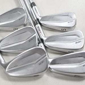 Ping i59 5-W Iron Set X-Stiff Flex Red Dot Right Oban CT-115 Steel # 213107