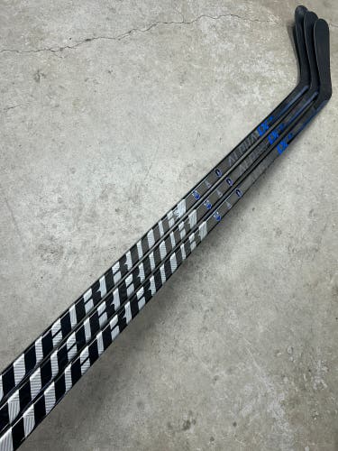3 PACK 95 Flex P92 Senior Warrior Alpha LX Pro Left Hand Hockey Stick Pro Stock (New)
