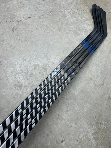 4 PACK 95 Flex P92 Senior Warrior Alpha LX Pro Left Hand Hockey Stick Pro Stock (New)