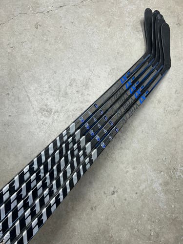 5 PACK 95 Flex P92 Senior Warrior Alpha LX Pro Left Hand Hockey Stick Pro Stock (New)