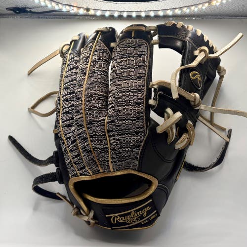 Rawlings Heart of the Hide PRONP5-2BGW Mesh Back RH Infield Baseball Glove 11.75" (Used)