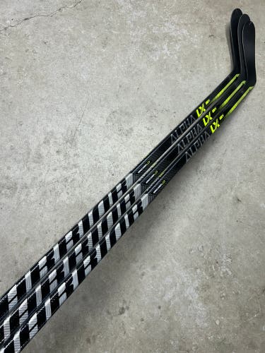 3 PACK 100 Flex P28 Senior Warrior Alpha LX Pro Left Hand Hockey Stick Pro Stock (New)