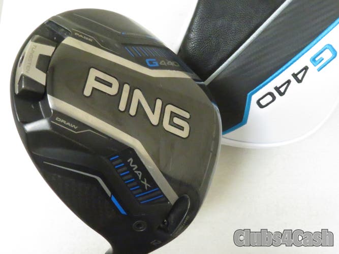PING G440 Max Driver 12 TOUR 2.0 Chrome 65 Regular +Cover