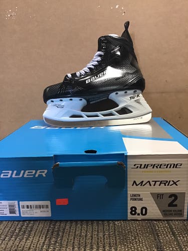 2024 Bauer S24 Supreme Matrix (SMU) Hockey Skates 8 Fit 1
