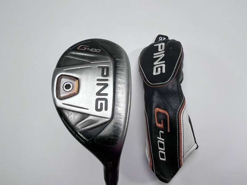 Ping G400 4 Hybrid 22* Alta CB 70g Stiff Graphite Mens RH HC