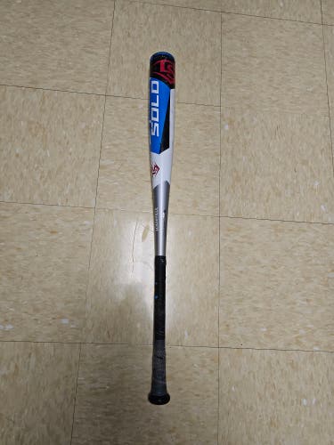 SHAVED WITH RING REMOVED 2018 Louisville Slugger Solo 618 Alloy Bat (-3) 29 oz 32" (Used)