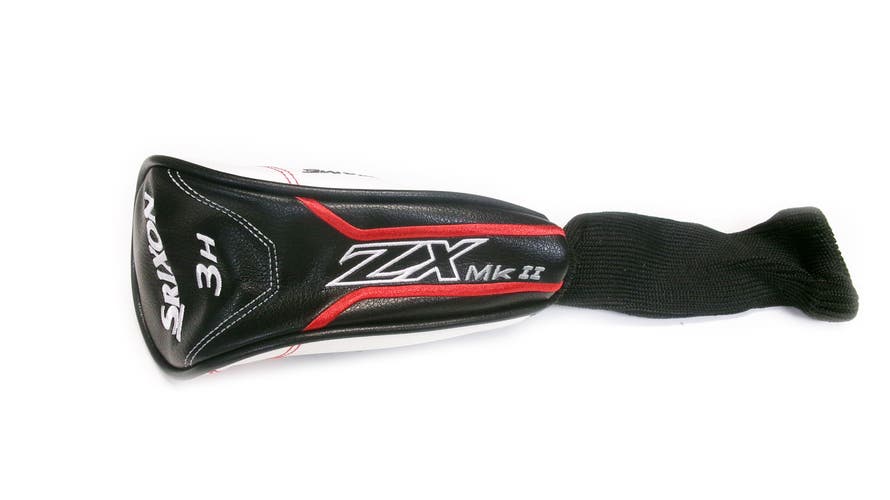 NEW Srixon ZX MKII Black/Red/White 3 Hybrid/Rescue Golf Headcover