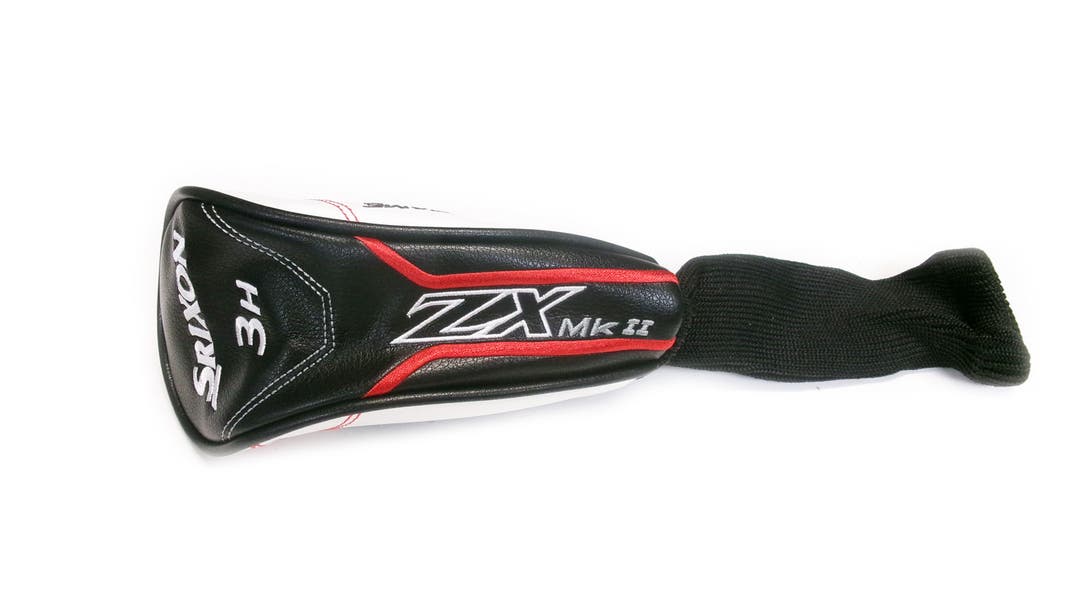 。 NEW Srixon ZX MKII Black/Red/White 3 Hybrid/Rescue Golf Headcover