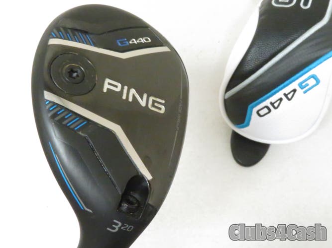 PING G440 Hybrid 20  3H TOUR 90 Chrome Stiff Flex +Cover
