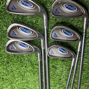 PING - G5 - Black Dot - IRON SET 6-Pw+Sw - Graphite - TFC100I - Regular -RH(-1/2)