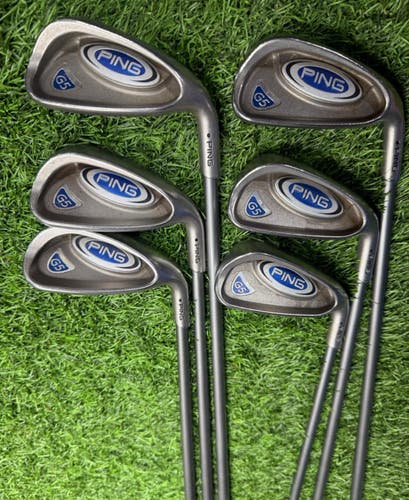 PING - G5 - Black Dot - IRON SET 6-Pw+Sw - Graphite - TFC100I - Regular -RH(-1/2)