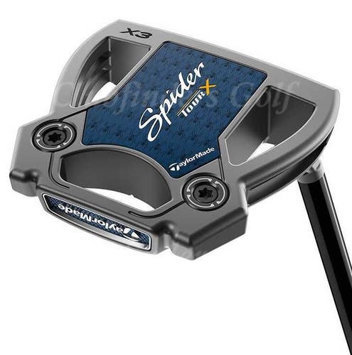 NEW!!! TaylorMade Spider Tour X #3 34" X3 Slant Putter w/SuperStroke & HC *Read*