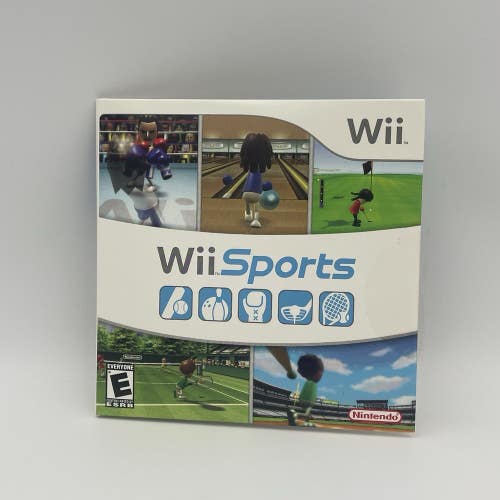 Nintendo Wii Sports 2006, Cardboard Sleeve, Manual, CIB TESTED Works Great