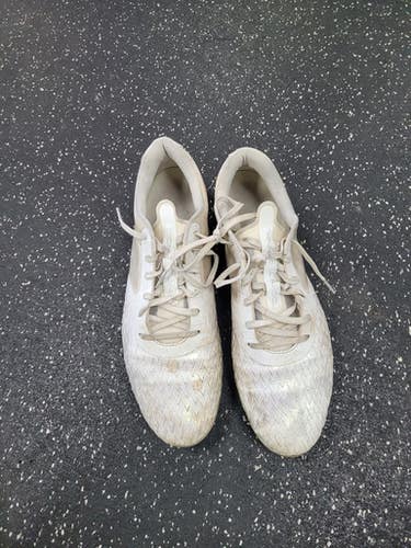 Used Under Armour Lax Cleats Mens White Senior 12 11849-s000040699