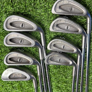 PING - EYE - Black Dot - IRON SET 3-Pw - Steel - Regular Flex - RH