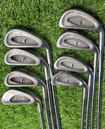PING - EYE - Black Dot - IRON SET 3-Pw - Steel - Regular Flex - RH