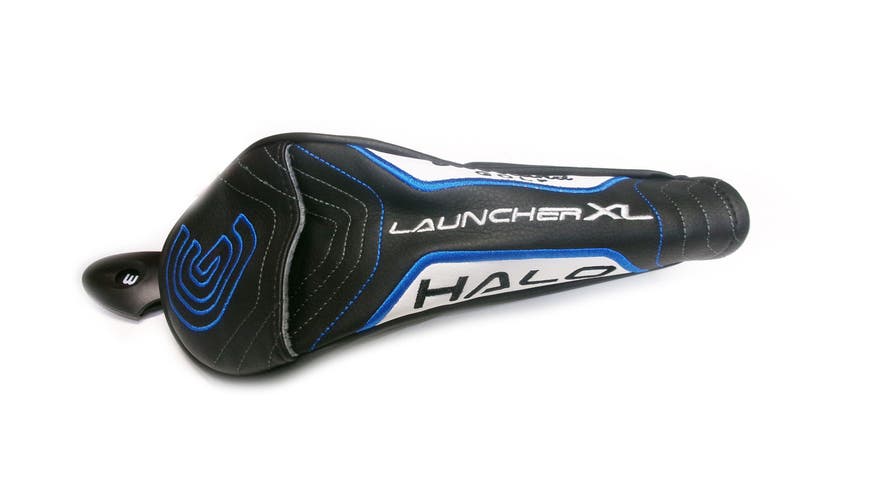 NEW Cleveland Launcher XL Halo White/Blue/Black Hybrid/Rescue Golf Headcover