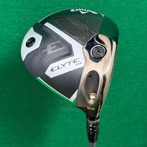 Callaway ELYTE Triple Diamond 9 Driver Denali Frost White 50G 6.0 Stiff w/ HC