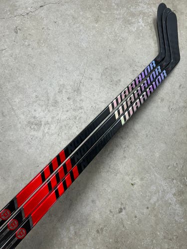 3 PACK 95 Flex P28 Senior Warrior Novium Pro Left Hand Hockey Stick Pro Stock NHL (New)