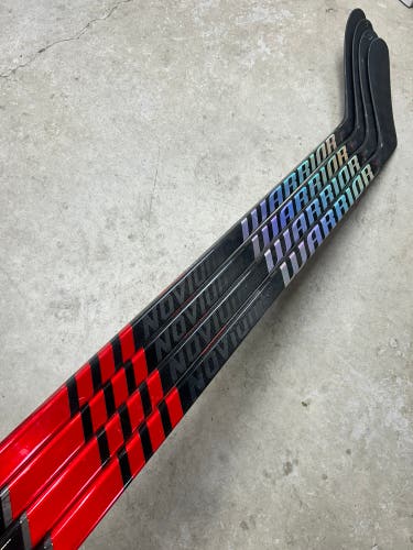 4 PACK 95 Flex P28 Senior Warrior Novium Pro Left Hand Hockey Stick Pro Stock NHL (New)