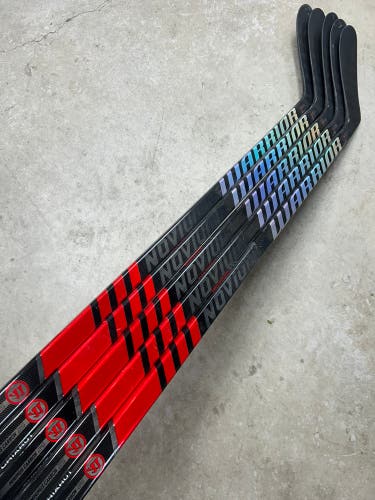 5 PACK 95 Flex P28 Senior Warrior Novium Pro Left Hand Hockey Stick Pro Stock NHL (New)