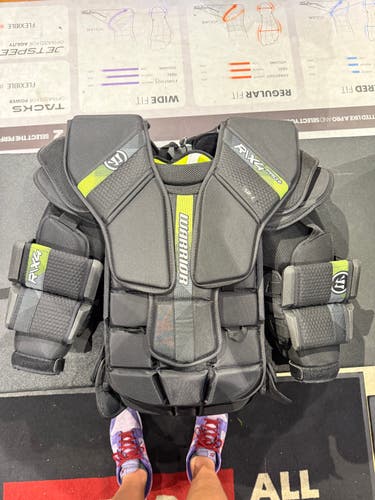 Warrior RITUAL X4 PRO+ Goalie Chest Protector Sr. Large (New)