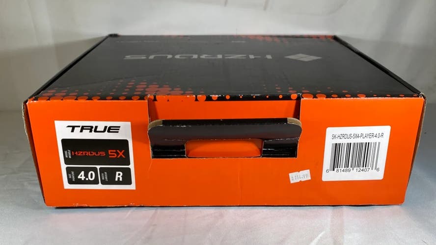 True HZRDUS 5x Hockey Skates Regular Width Intermediate Size 4.5 (New)