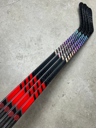4 PACK 95 Flex P90TM Senior Warrior Novium Pro Left Hand Hockey Stick Pro Stock NHL (New)