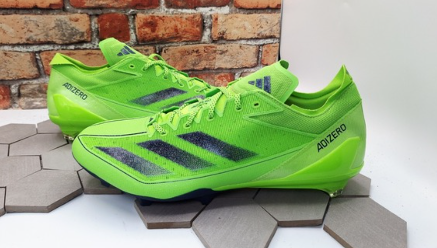 Size 11.5 - Adidas SM Adizero Electric Seattle Seahawks Cleats ih7448
